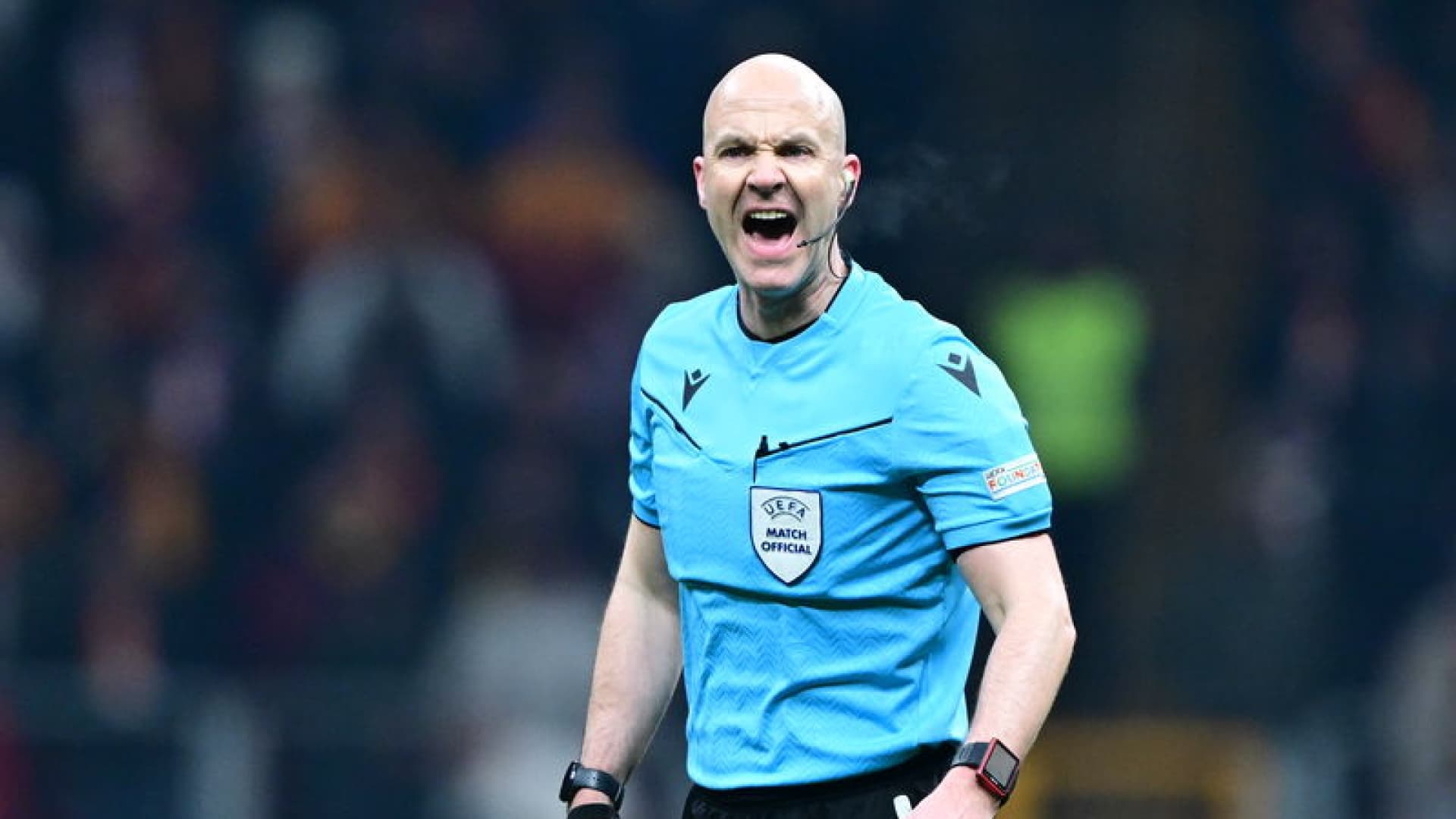 Süper Lig'in 7. haftasında hakem atamalarını Anthony Taylor üstlenecek
