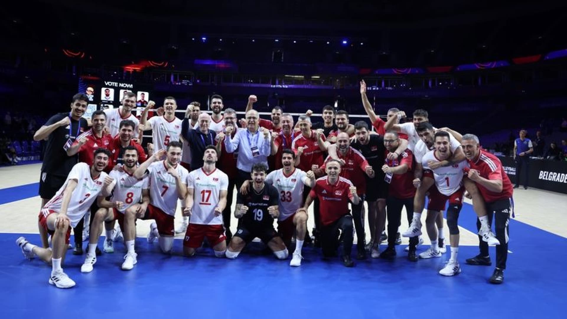 A Milli Erkek Voleybol Takımı, 2027 Dünya Kupası’nda Türkiye’yi temsil edecek