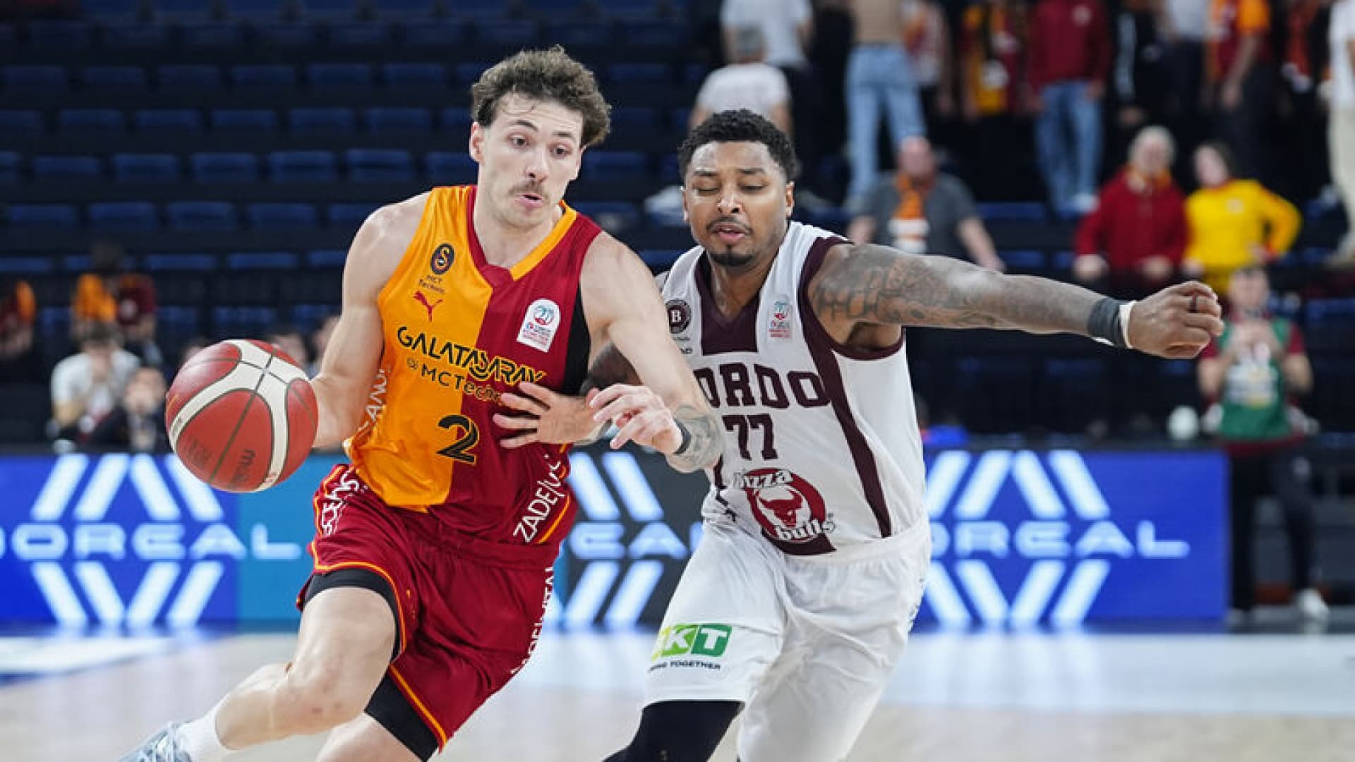 Galatasaray MCT Technic, Pizzabulls Bordo Bandırma’yı 34 sayı farkla yendi