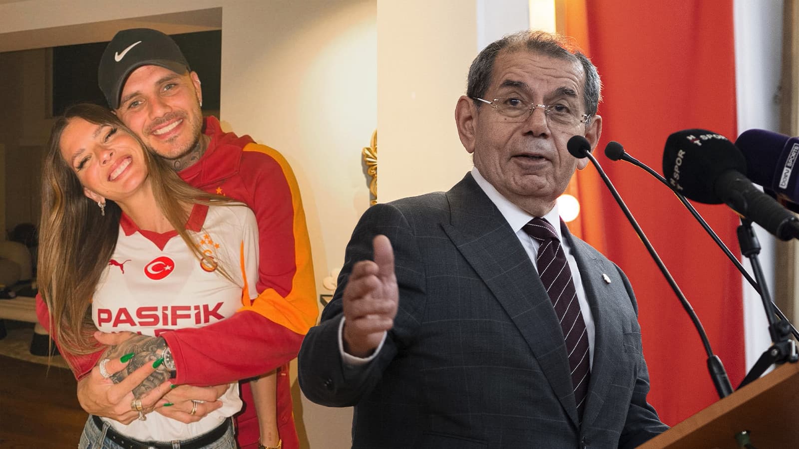 Icardi Galatasaray'a geri dönecek mi? Dursun Özbek yanıt verdi