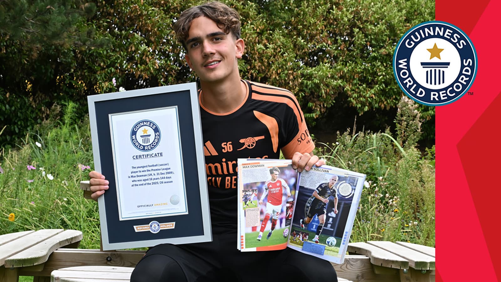 Max Dowman, üç Premier Lig ve Şampiyonlar Ligi rekoruyla Guinness’e girdi