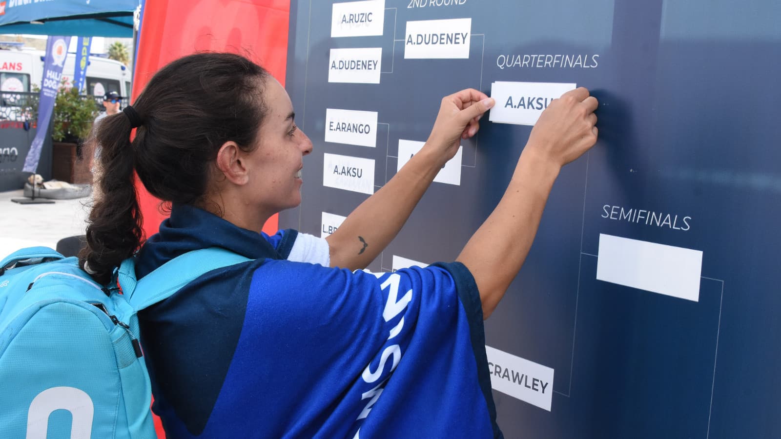 Ayla Aksu Kahraman, Samsun Open’da çeyrek finale çıktı