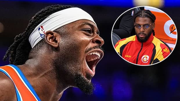 Luguentz Dort, Galatasaray eşofmanıyla sahaya çıktı